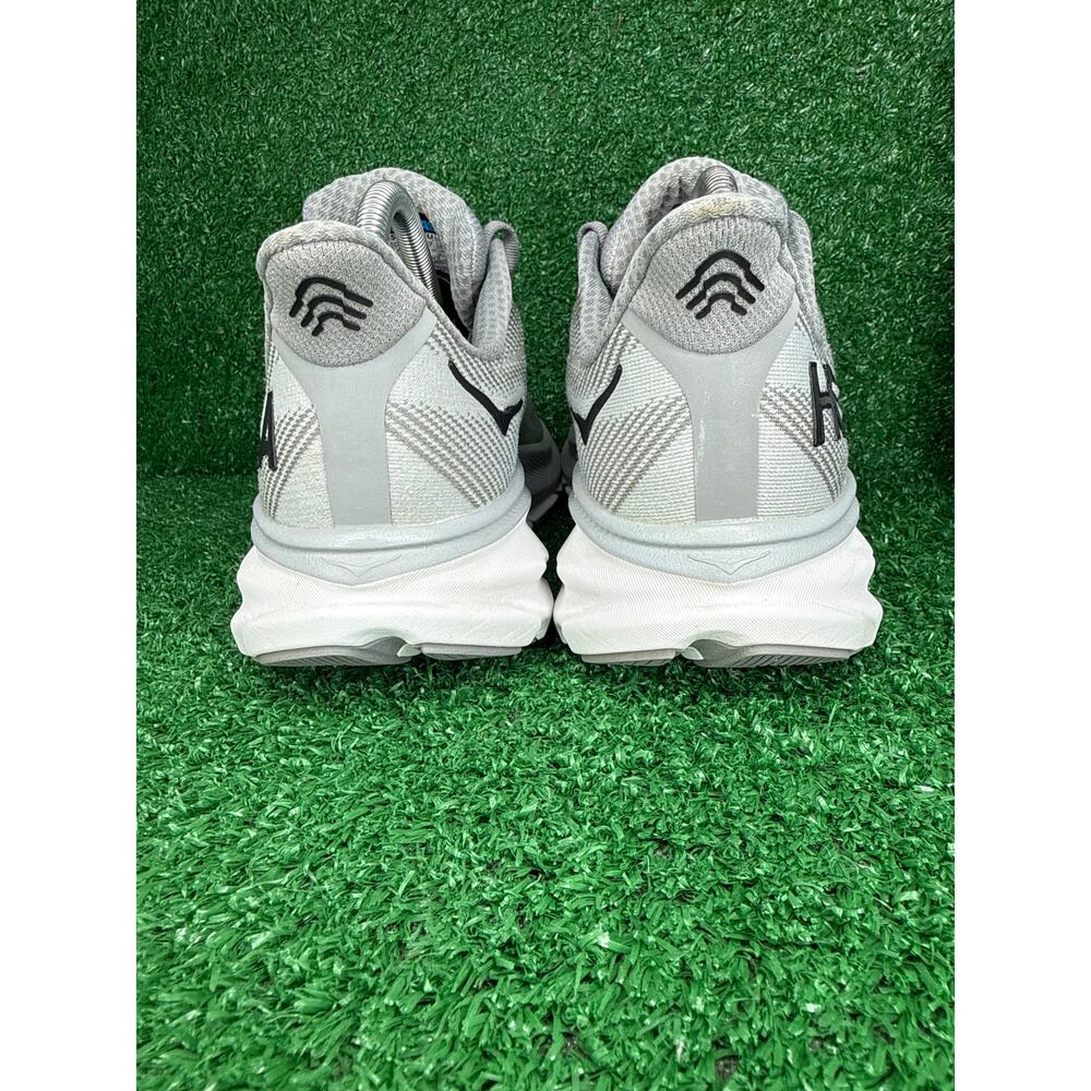 Hoka One One Clifton 9 Men's Size US 8.5 Harbor Mist Gray Running Shoes - Picture 5 of 8